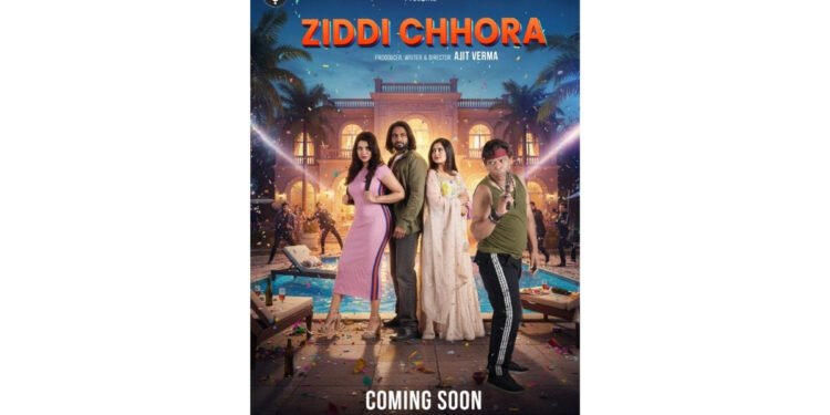 ‘Ziddi Chhora’ Poster Unveiled; Ajit Verma, Udham Singh, Zaara & Karishma Steal the Spotlight