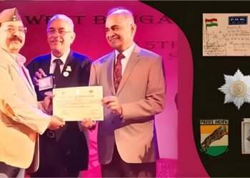 Collector Prithwish Dasgupta Wins Vermeil Award at Bongopex 2025 for Extraordinary Netaji & Azad Hind Collection