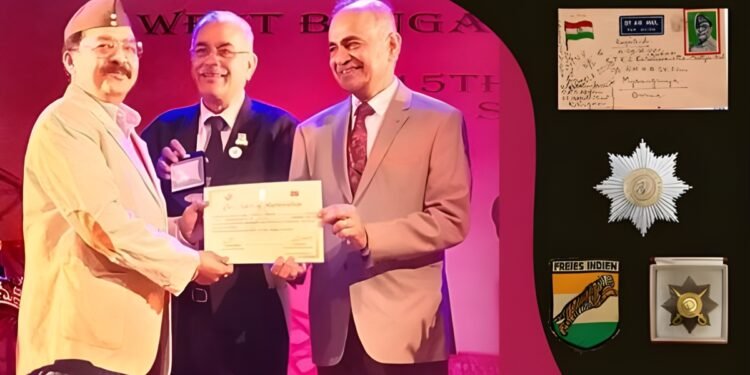Collector Prithwish Dasgupta Wins Vermeil Award at Bongopex 2025 for Extraordinary Netaji & Azad Hind Collection