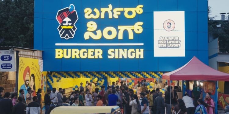 Burger Singh Sets a New QSR Record: 3300 Plus Free Meals Served in a Single Day as Bengaluru Turns Up in Massive Numbers