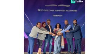 Finfinity Triumphs as Best Employee Wellness Platform at the HR Tech Summit 2025, Pune