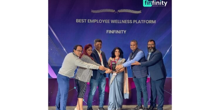 Finfinity Triumphs as Best Employee Wellness Platform at the HR Tech Summit 2025, Pune