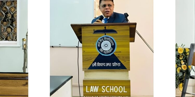Biswajit Sarkar Strengthens Academic–Industry Collaboration through Insightful IP Law Session at Banaras Hindu University