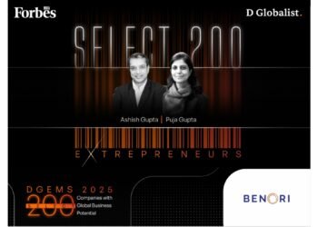 Benori Recognised in Forbes India DGEMS 2025 Select 200