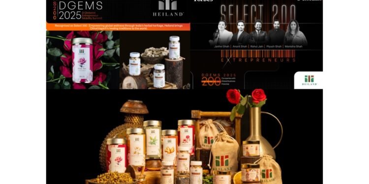 Heiland: India’s Emerging Herbal Wellness Powerhouse Joins Forbes DGEMS 2025 Select 200