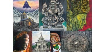 Dr. Sulochana Gawde and Dr. Harsh Thakker Explore Heritage and Nature in Art Show