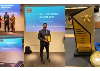 AVP Infracon Limited CMD & CEO Mr. D. Prasanna Honoured at the Global Leadership Awards 2025, University of Oxford