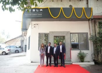 Tesla India Opens Its First Collision Centre in Mumbai in Partnership with Gautam Modi Group