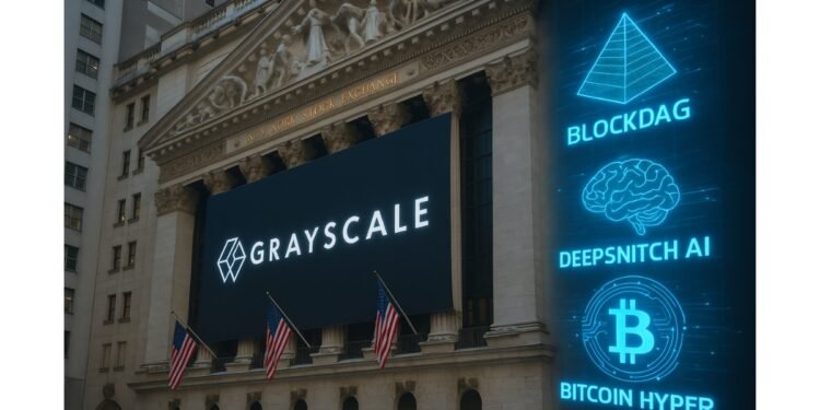 BlockDAG Price Prediction: Grayscale IPO Fuels Confidence in DeepSnitch AI’s USD 527K Presale
