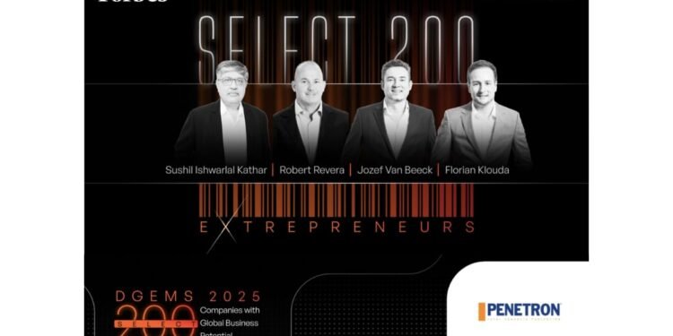 Penetron India Selected for Forbes DGEMS 2025: Transforming Concrete Durability & Sustainability