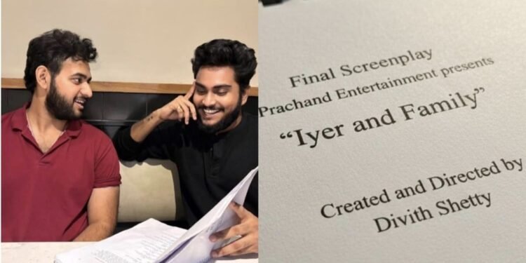 Prachand Entertainment Announces Iyer & Family, Signalling a Major Push Into Web Originals