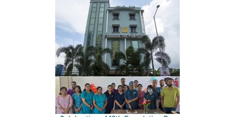 Daradia Marks Foundation Day, Honoring Prof. P. Prithvi Raj and a Decade of Growth in Pain Medicine