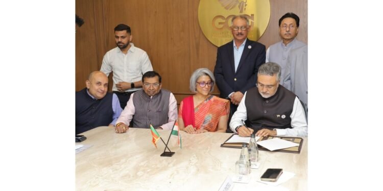 The Ceylon Chamber of Commerce and Gujarat Chamber of Commerce & Industry Sign MoU