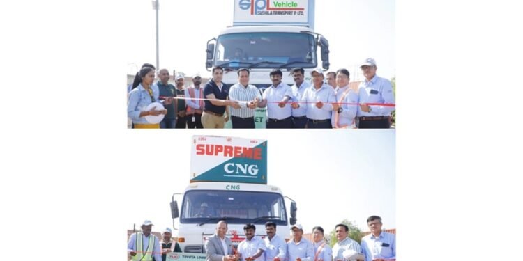 Toyota Logistics Kishor India Pvt Ltd. (TLKI) Rolls Out Low-Emission EV and CNG Trucks for Greener Car Deliveries
