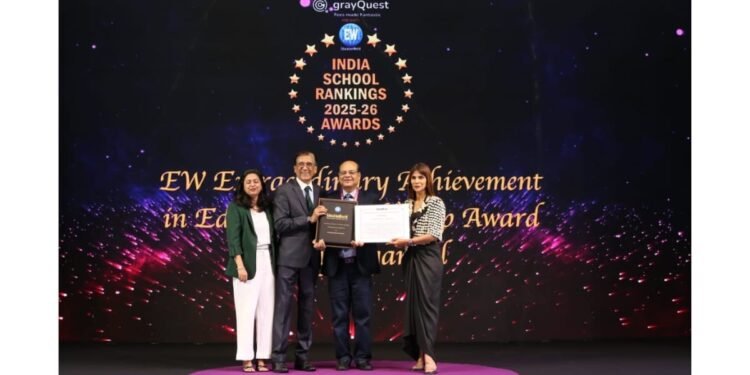 Building Futures, Inspiring Generations — Shri Pradip Agarwal Honoured by EducationWorld