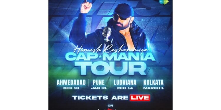 Himesh Reshammiya BRINGS HIS BLOCKBUSTER “CAPMANIA TOUR” TO AHMEDABAD