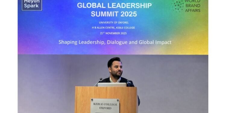 Banish Dhar Bestowed with Global Leadership Award at GLS 2025 held at The Oxford University