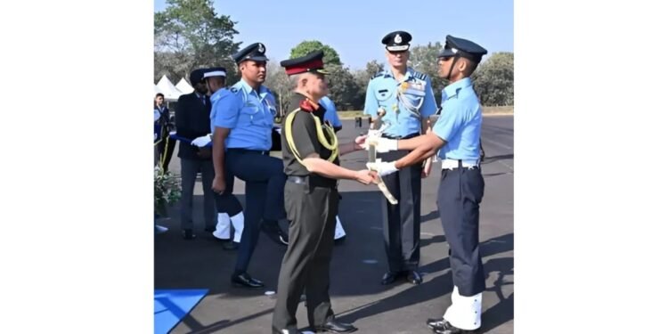 IPS Academy Student Tanishq Agrawal Becomes Flying Officer in Indian Air Force, Awarded Sword of Honour