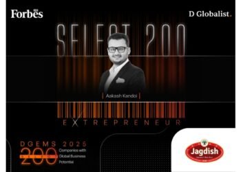 Jagdish Farshan Selected for Forbes DGEMS 2025: Blending Gujarati Heritage with Modern Growth