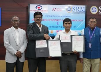 SRMIST, Pon Pure Chemicals Sign MoU to Set Up CSR-Funded Oil-Field Chemicals Research Lab