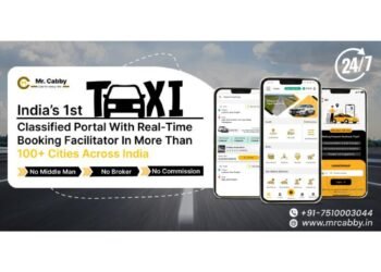 MrCabby: Real-Time Taxi and Cab Hire Classified to connect with taxi partners and Booking Platform Across 100 Plus Cities in India
