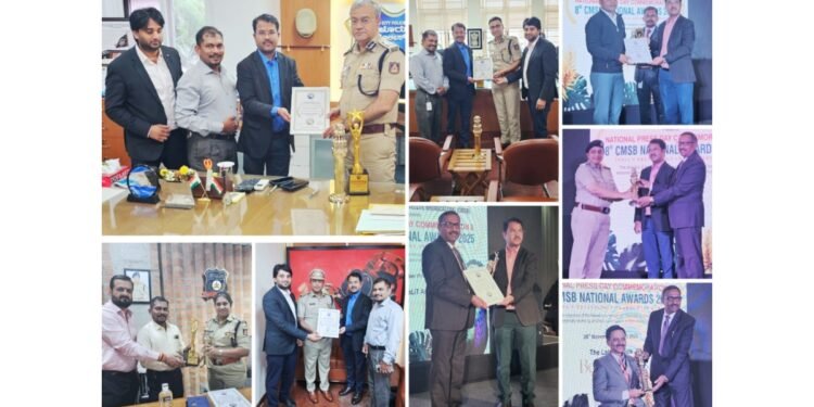 CMSB Honours Karnataka’s Senior Police Leadership with National Awards for Exceptional Public Service