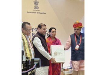 Cultural activist Sundeep Bhutoria calls for Social Investment Policy for Non-resident Rajasthanis at Pravasi Rajasthan Divas 2025 in Jaipur