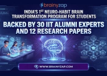 BrainyZap Launches Brain Transformation Program for Students Backed by IIT Alumni Experts and 12 Research Papers