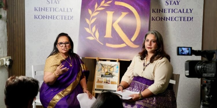 Kumudini Ved Launches Her Multilingual Poetry Book and Creative Platform K3 at 66