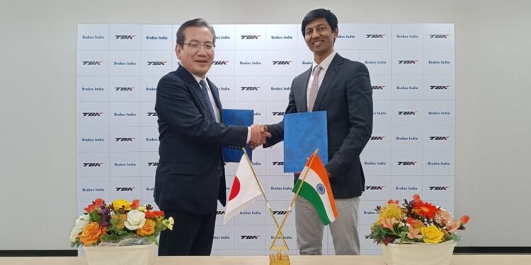 Brakes India and TBK Sign Business Alliance Agreement