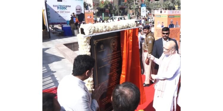 Union Home Minister Amit Shah Inaugurates Eco-Friendly Electrotherm Park in Ahmedabad