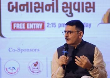 Gujarat Assembly Speaker Shankarbhai Chaudhary shares inclusive vision from Banas ni Suvas to ‘Sarve Bhavantu Sukhinah’ at BharatKool Adhyay–2