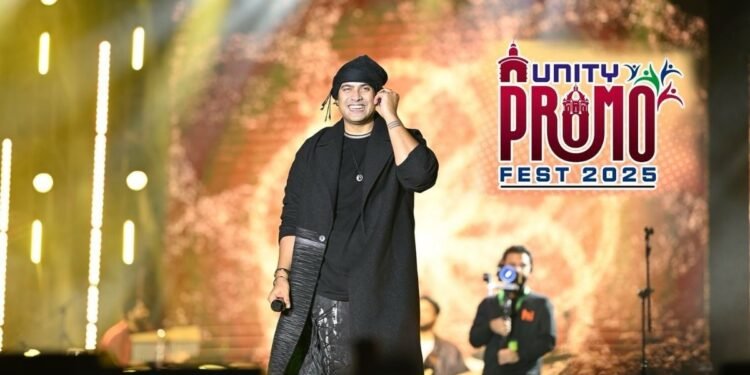 Unity Fest Concludes on a High Note with Jubin Nautiyal Concert and Launch of ‘Unity’ Logo