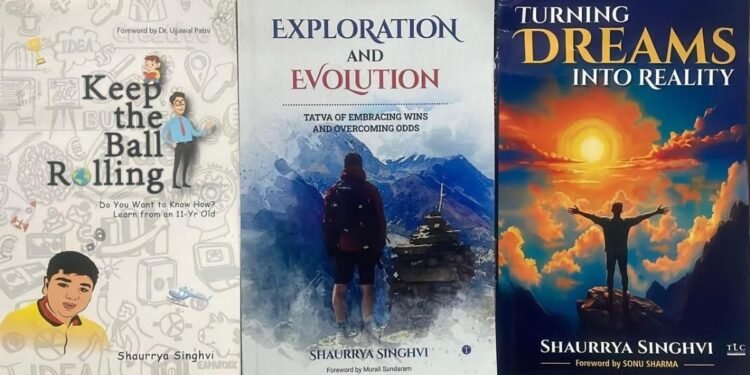 Two-Time Amazon Bestseller at 16, Shaurya Singhvi Sets a New Benchmark