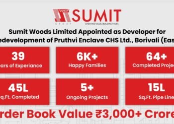 Sumit Woods Limited Appointed as Developer for Redevelopment of Pruthvi Enclave CHS Ltd. Borivali (East)