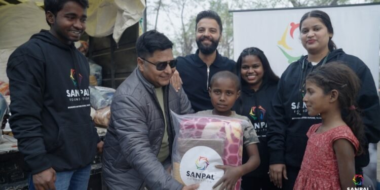 Sanpal Foundation Brings ‘With Warmth’ Winter Relief to Families Battling the Cold Across North India