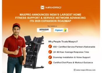 Maxpro Announces India’s Largest Home Fitness Support & Service Network Advancing its 2026 expansion roadmap