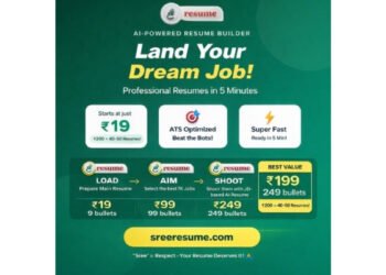 The ‘Sree Resume’ Promise: Honouring the Past and Empowering the Future of Indians for Rs 19