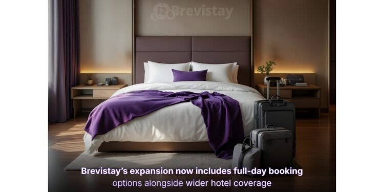 Brevistay Expands to 10,000+ Hotel Partners Across 200 Cities, Introduces Full-Day Stay Options