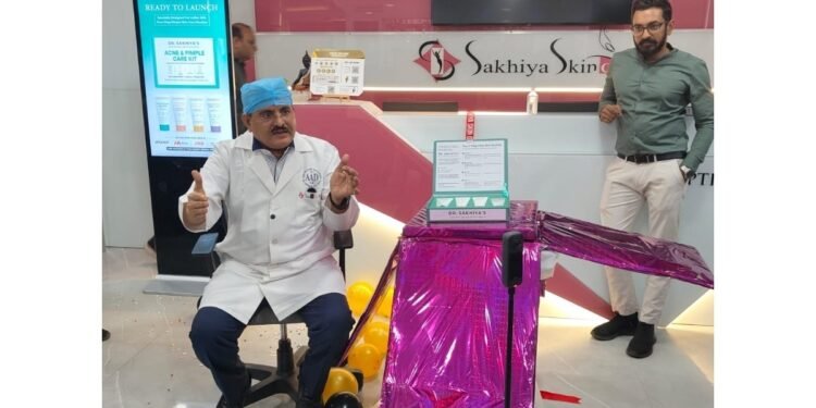 Dr. Jagdish Sakhiya Launches Anti Acne Kit for Oily and Acne Prone Skin
