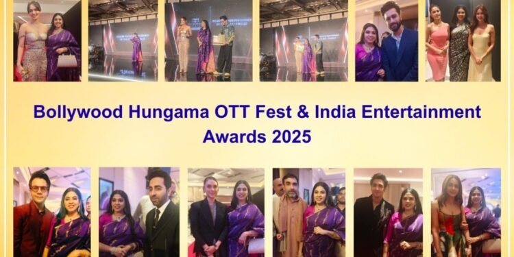 Dr. Sohini Sastri Honoured as Special Guest at Bollywood Hungama OTT Fest and India Entertainment Awards 2025
