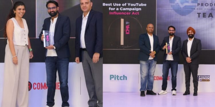 Influencer Act Triumphs at the 10th Edition of the e4m Indian Content & Marketing Awards 2025