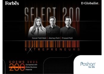 From Small Town to Global Stage: Forbes India Names Poshan For Life in DGEMS 2025 Select 200