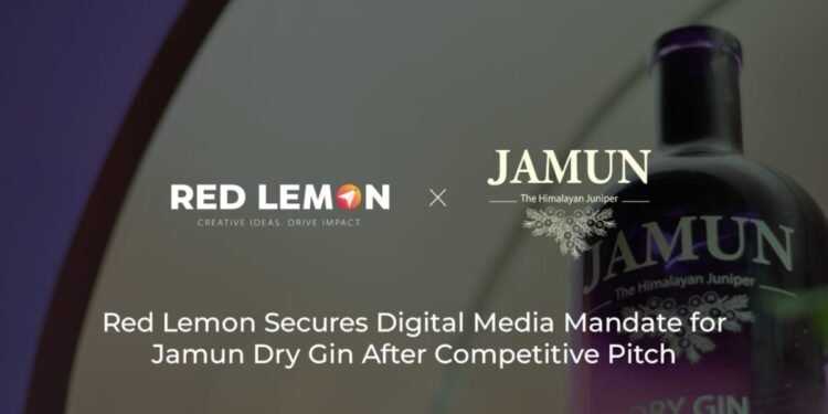 Red Lemon Secures Digital Media Mandate for Jamun Dry Gin After Competitive Pitch