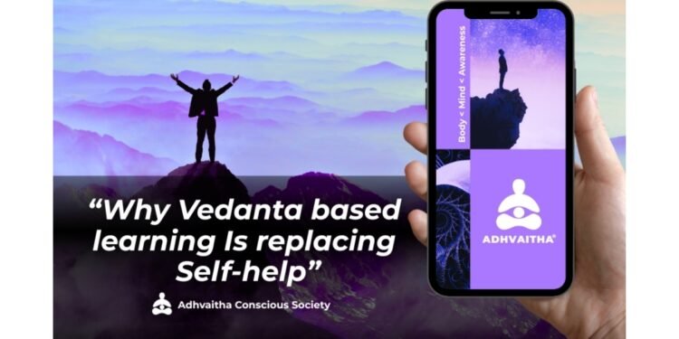 Why Vedanta-Based Learning Is Replacing Self-Help for Stressed Professionals and Entrepreneurs