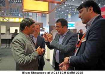 Blum Makes a Successful Debut at ACETECH Delhi 2025 with a Show-Stopping Display at the Trade Show