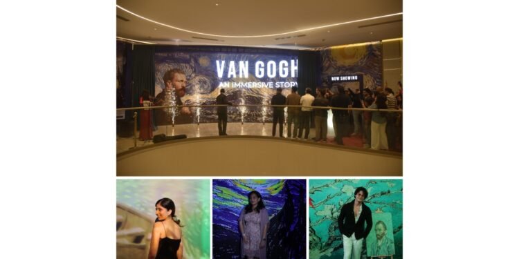 Legends Immersive Cinema Debuts Its Global Bestseller “Van Gogh – An Immersive Story” for the First Time in Gujarat
