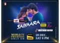 Sony MAX Brings the World Television Premiere of Saiyaara on 20 December