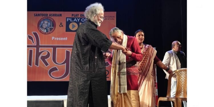 Jagriti Dham Participates in Santoor Ashram’s Aikyam – Series 2 Supporting Budding Artists