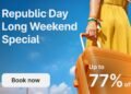 PRISM launches Republic Day sale with 77% savings on OYO hotel bookings